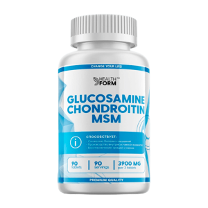 Glucosamine Chondroitin & MSM 90 таб, 8990 тенге